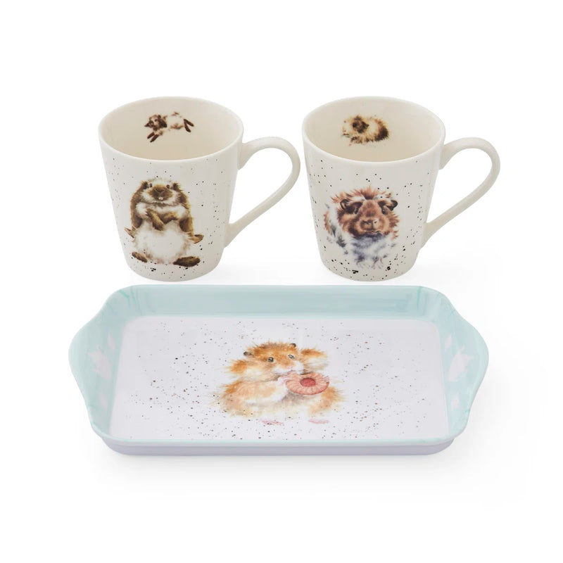 Wrendale Designs ‘The diet starts tomorrow’ Mug and Tray Set