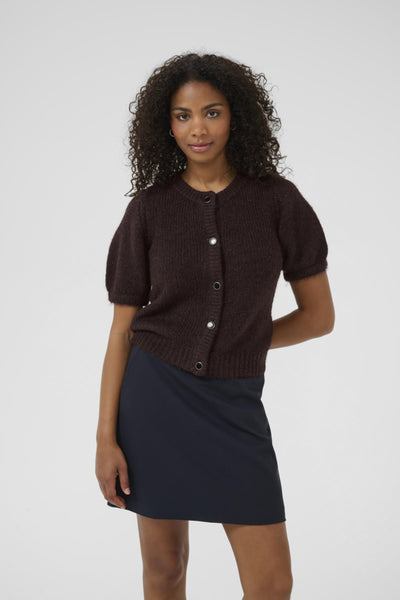 Kaffe Women’s KAemilie Evi Cardigan in Fudge