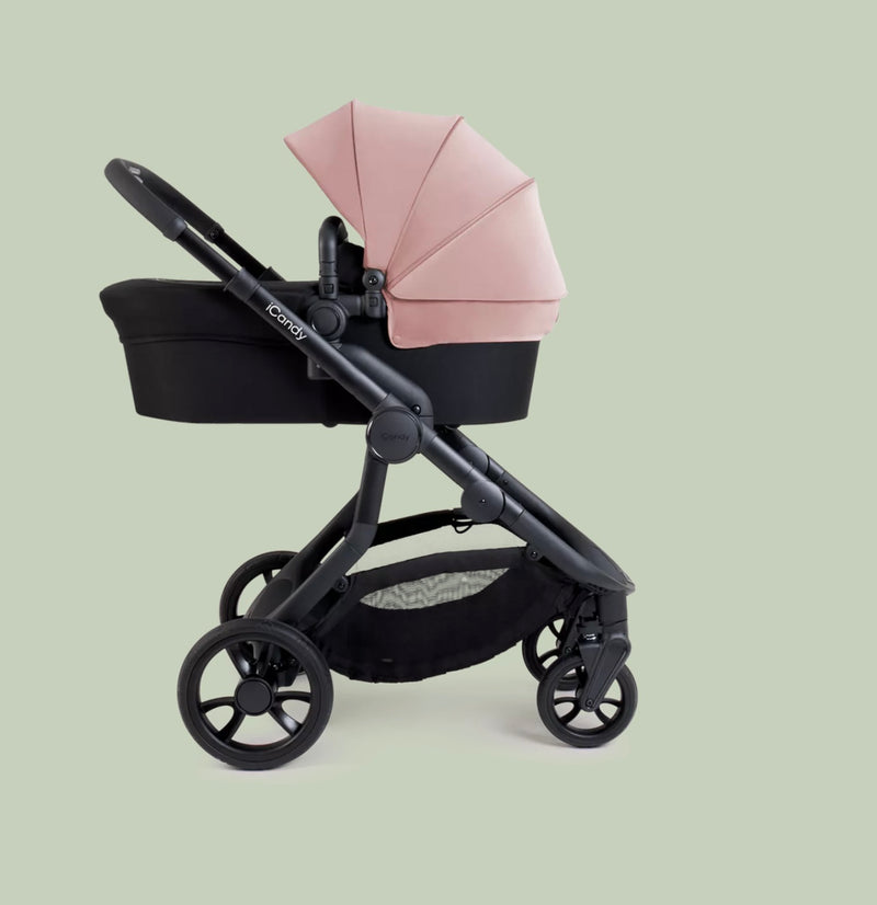 iCandy Orange 4 Pushchair Bundle in Rose