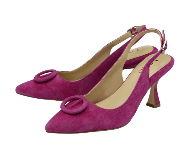 Lotus Ladies Slingback Delfina ULS459 Pink Suede