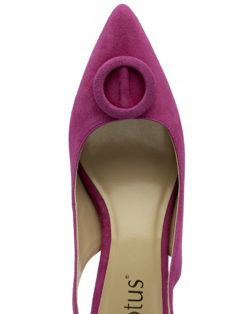 Lotus Ladies Slingback Delfina ULS459 Pink Suede