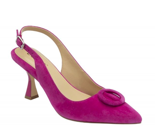 Lotus Ladies Slingback Delfina ULS459 Pink Suede