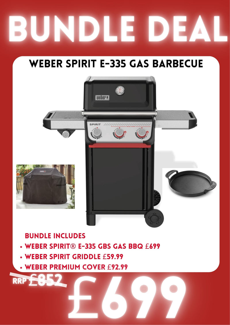 BUNDLE DEAL Weber Spirit E-335 Gas Barbecue