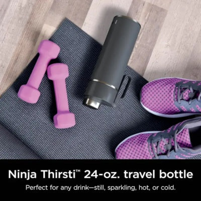 Ninja Thirsti 530 ml Travel Bottle – Grey DW1801EUUKGY