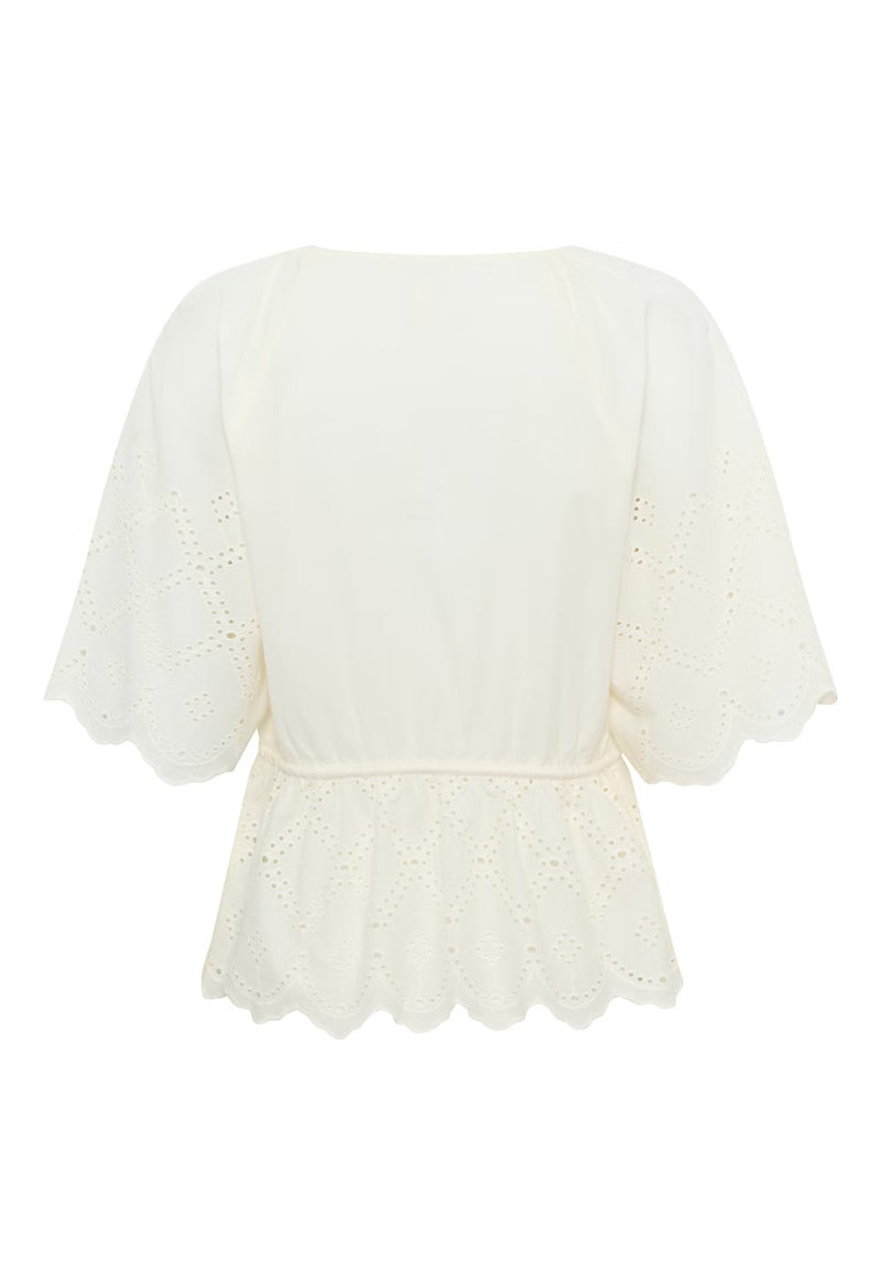 Part Two Women’s RosaliePW Blouse - Eggnog