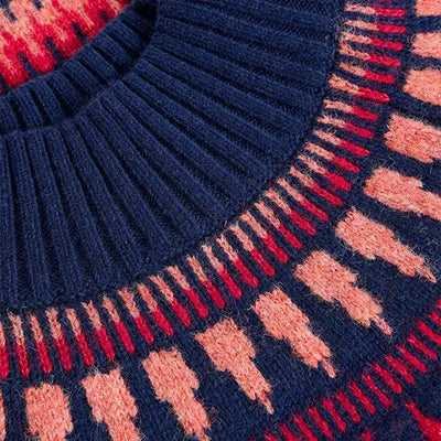 White Stuff Women’s Fiona Fairisle Jumper - Navy Multi