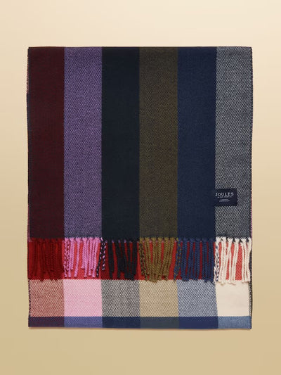 Joules Langtree Multi Paris Large Unisex Scarf