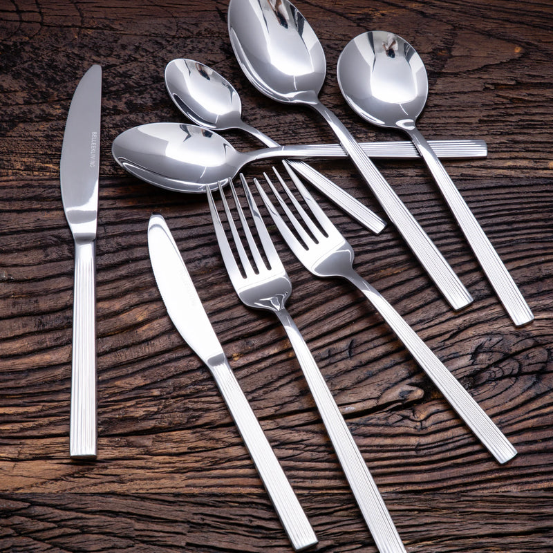 Belleek Living Erne 44 piece cutlery set