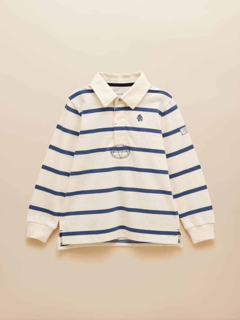 Joules Boys Rugby Club Blue Shirt