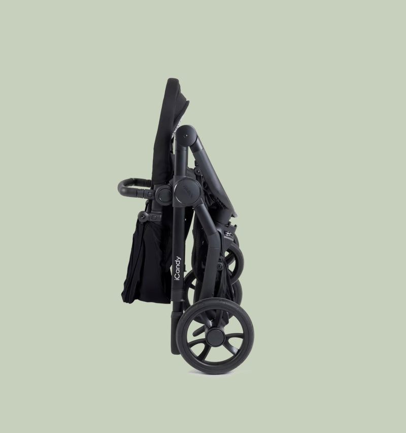 iCandy Orange 4 Pushchair Bundle in Black Edition