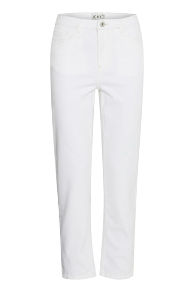 Ichi Women’s IHZIGGY Raven Jeans Blanc De Blanc