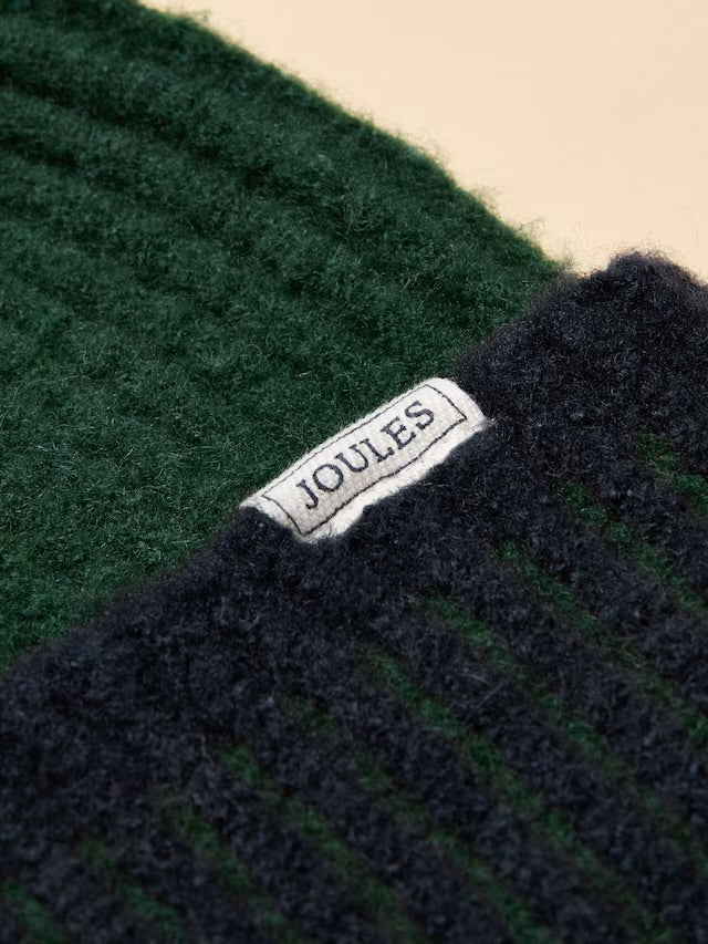 Joules Kids Wanderer Green Beanie Hat