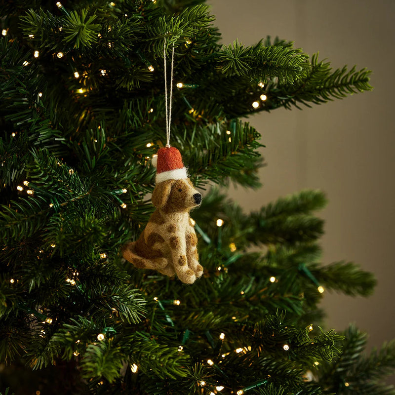 Sophie Allport Bauble Decoration Mini Felt Dog