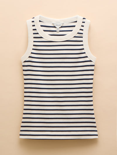 Joules Women’s Harbour Vest in Creme Navy