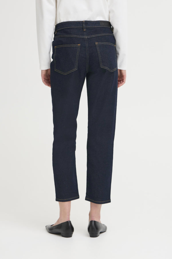 Ichi Women’s IHTWiggy Raven Jean in Denim Authentic Blue