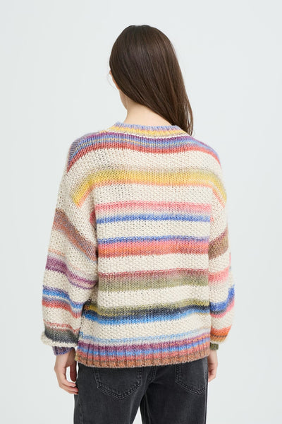 PULZ JEANS PZADANA PULLOVER Multicolor and solid yarn, Adana