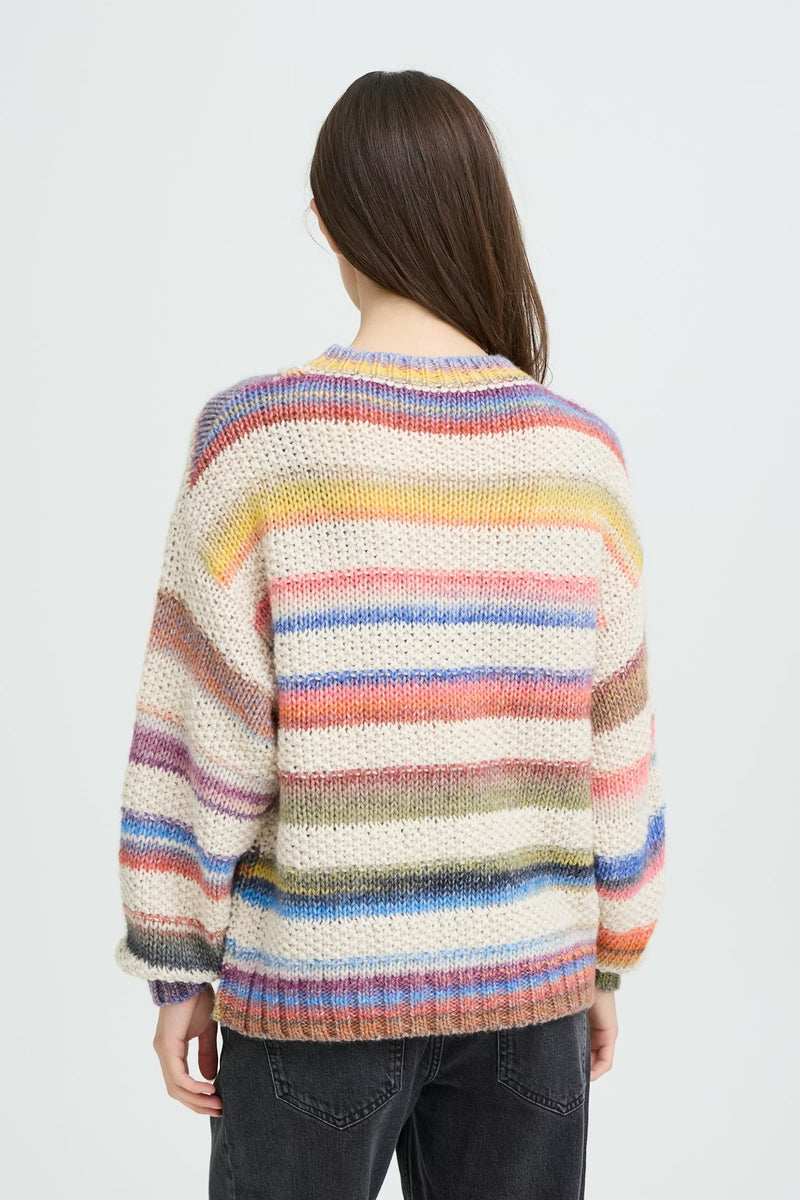 PULZ JEANS PZADANA PULLOVER Multicolor and solid yarn, Adana