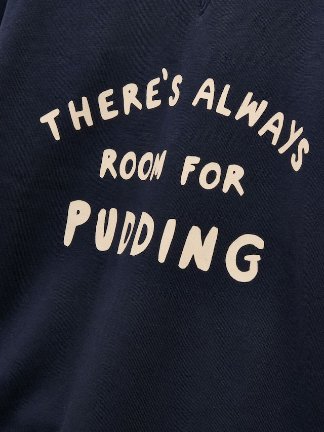 Joules Kids Sundaze Navy Blue Crew Neck Sweatshirt