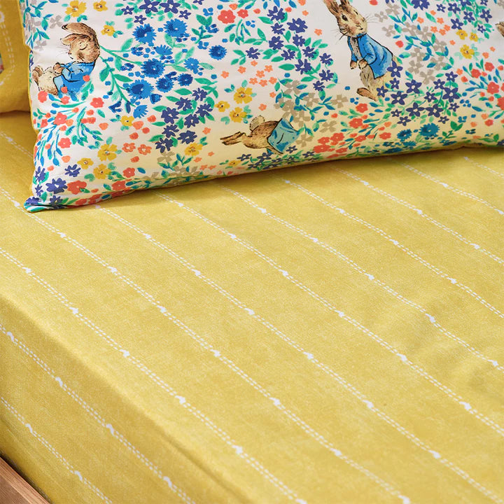 Peter Rabbit™ Florelli Peter Rabbit™ 100% Cotton Fitted Bed Sheet Multi SINGLE