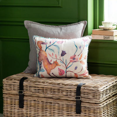 Voyage Maison Frieda Fox Printed Cushion Linen