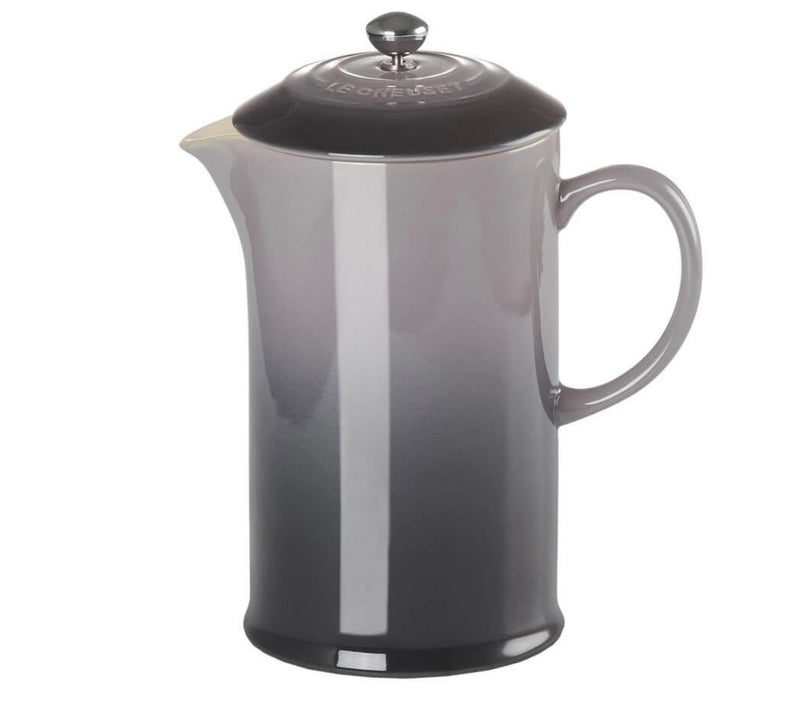 Le Creuset Stoneware Coffee Pot & Press - Flint