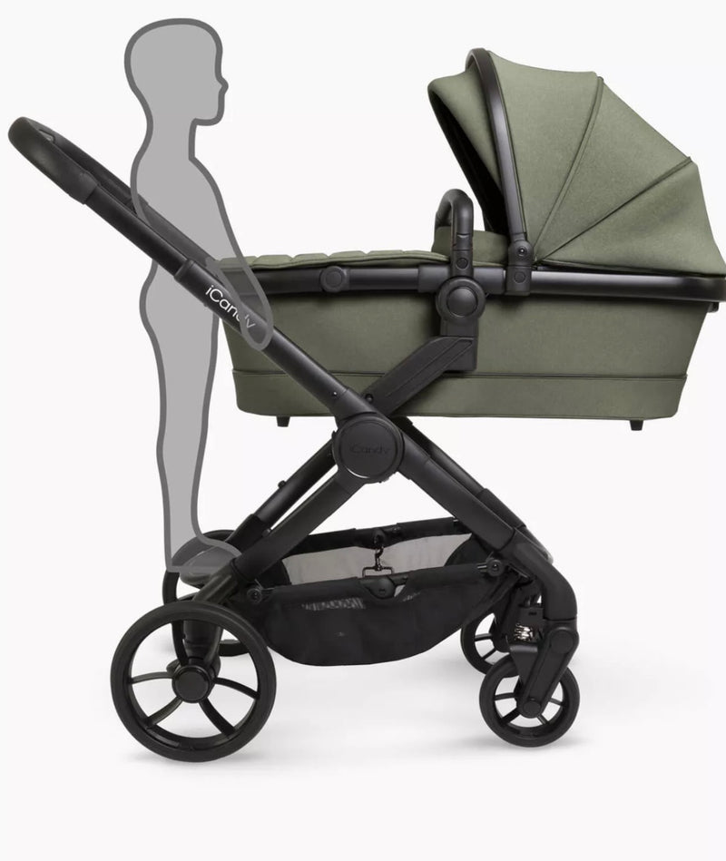 iCandy Peach 7 Pushchair & Carrycot Bundle in Ivy