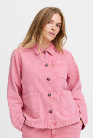 Pulz Ladies Casual Jacket PZGianni in Desert Rose, Gianni