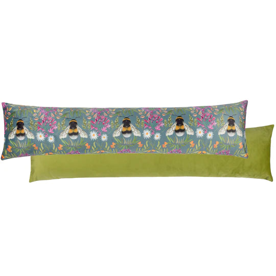 Wylder House of Bloom Zinnia Draught Excluder Blue