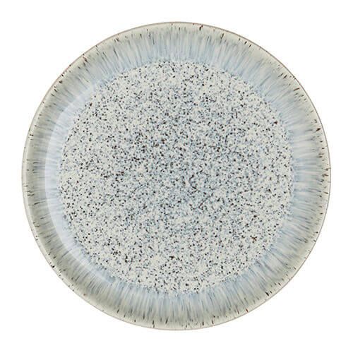 Denby Halo Speckle Coupe Plate Medium