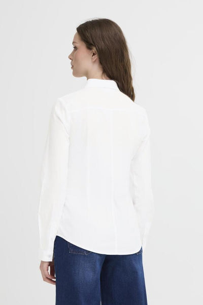 Ichi Women’s IHDIMA Shirt in White