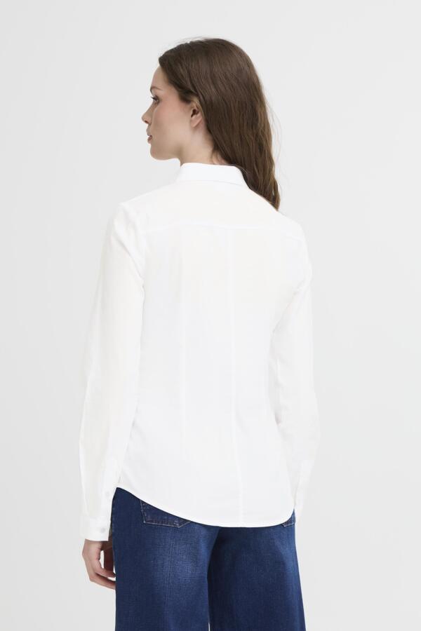 Ichi Women’s IHDIMA Shirt in White