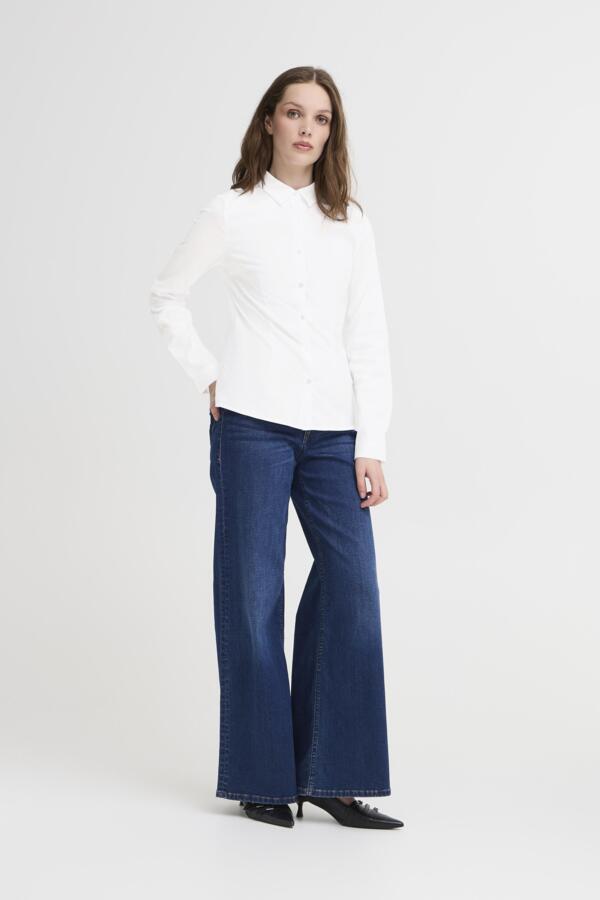 Ichi Women’s IHDIMA Shirt in White