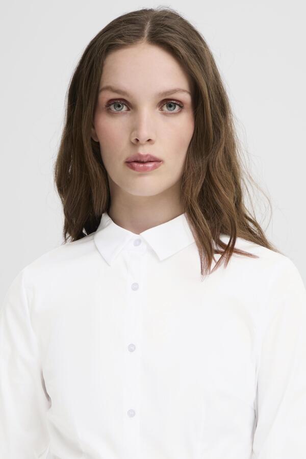 Ichi Women’s IHDIMA Shirt in White