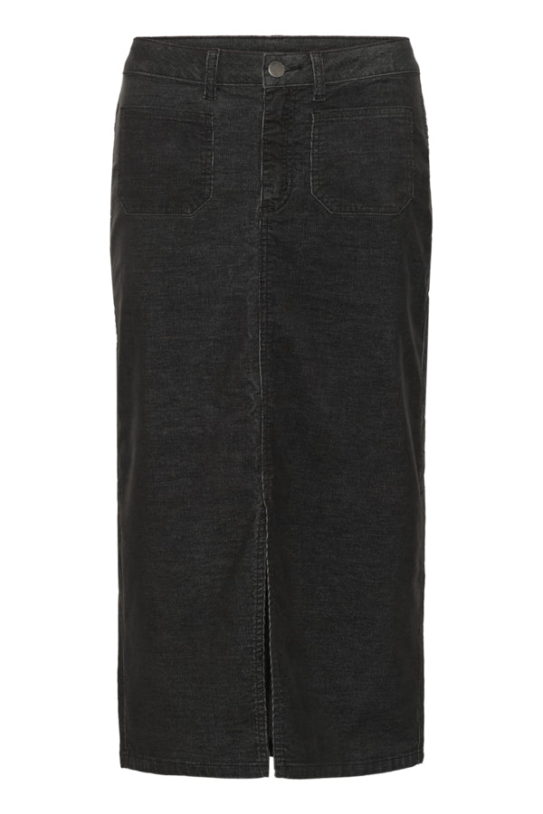 Kaffe Women’s KAmolly Skirt in Black Oyster