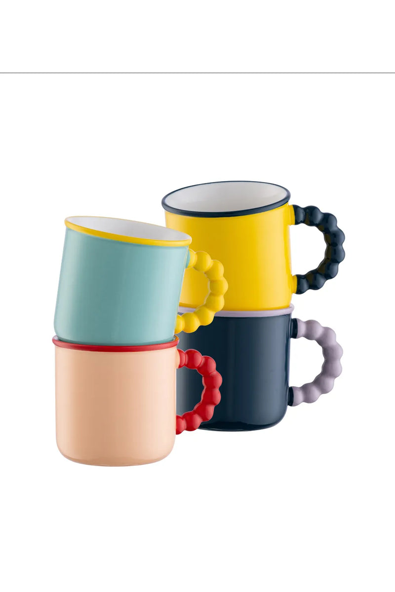 Belleek Living Bubble Mugs Set of 4