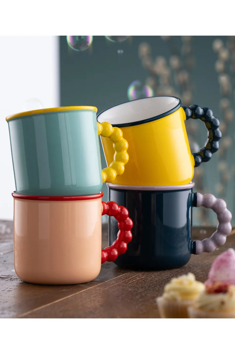 Belleek Living Bubble Mugs Set of 4