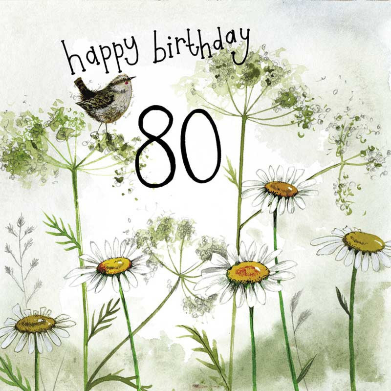Alex Clarke Starlight 80th Large Card- S410