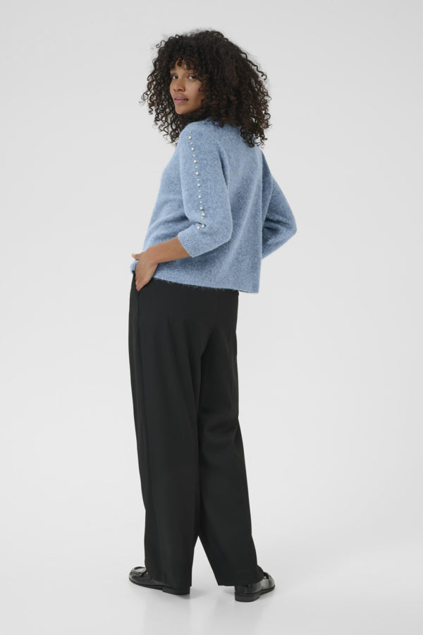 Kaffe KABetty Pullover in Windward/Blue Melange