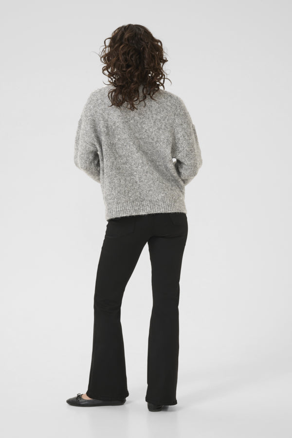 Kaffe Women’s KAlabis Pullover in Grey Melange