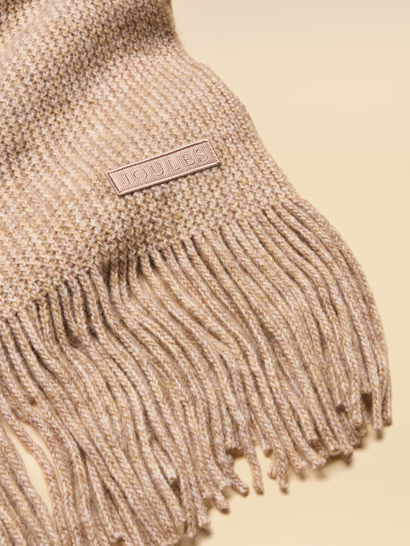 Joules Women’s Rosa Oatmeal Scarf