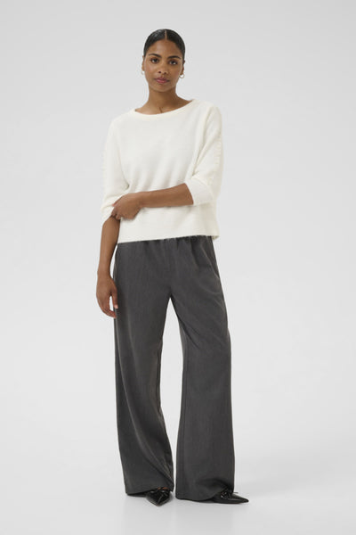 Kaffe Women’s KAbetty Pullover in Chalk CC