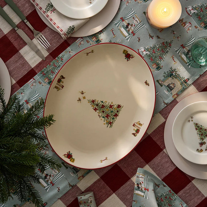 Sophie Allport Cosy Christmas Stoneware Platter