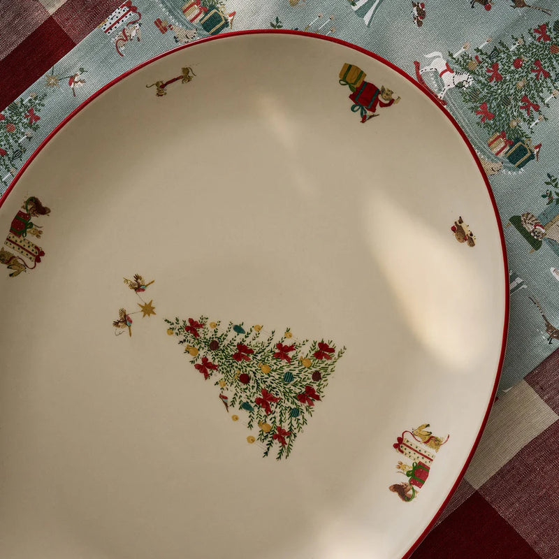 Sophie Allport Cosy Christmas Stoneware Platter