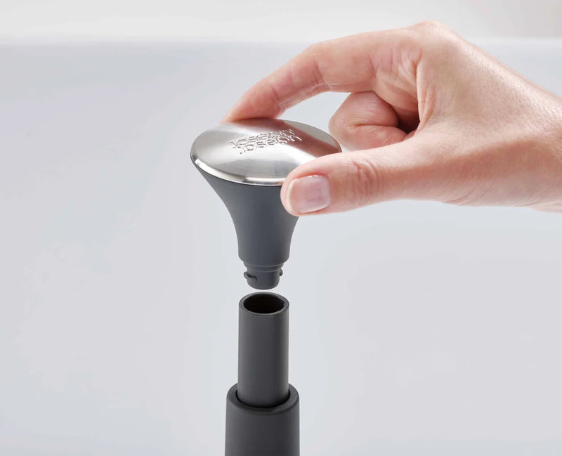 Joseph Joseph Push&Tear™ Grey Kitchen Roll Holder