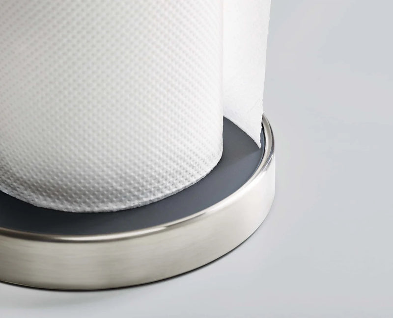 Joseph Joseph Push&Tear™ Grey Kitchen Roll Holder