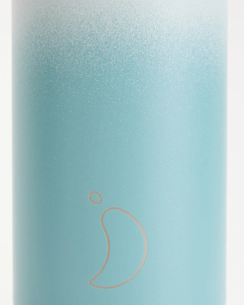 Chilly’s Original Granite Dusty Teal Water Bottle -500mls