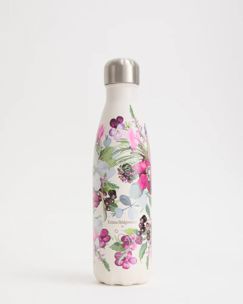 Chilly’s Original Emma Bridgewater Water Bottle in Winter Flowers -500mls
