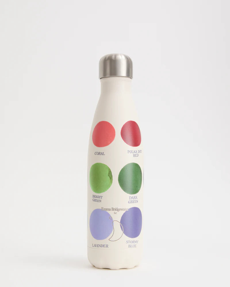 Chilly’s Emma Bridgewater Water Bottle in Colour Palette -500mls