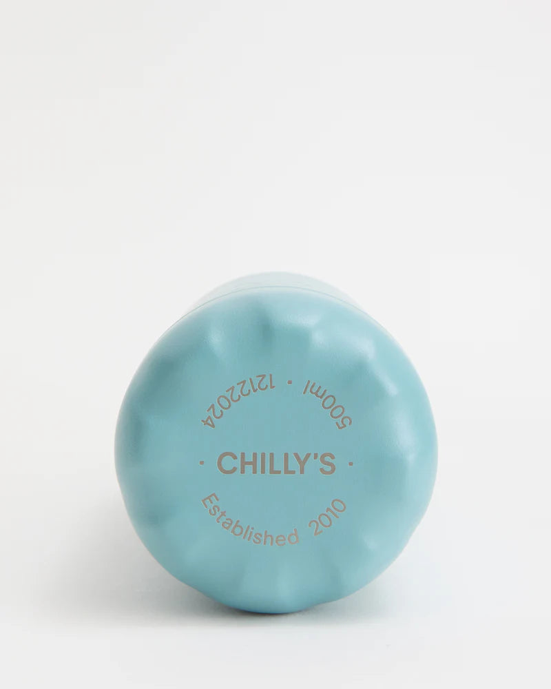 Chilly’s Original All Dusty Teal Water Bottle -500mls