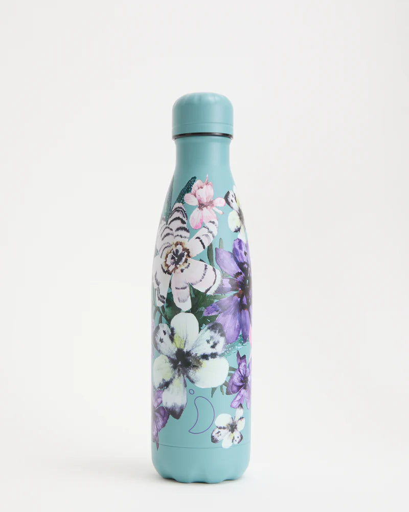 Chilly’s Original Feathered Florals Water Bottle - 500mls
